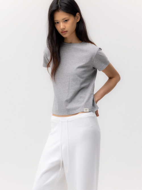 G CLASSIC TEE (MELANGE GRAY)