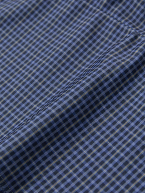 G GINGHAM BANDEAU (BLUE)