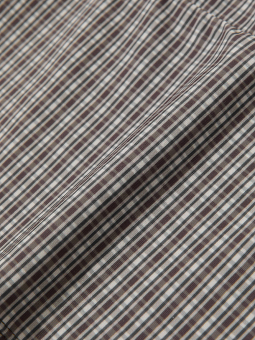 G GINGHAM BANDEAU (BROWN)