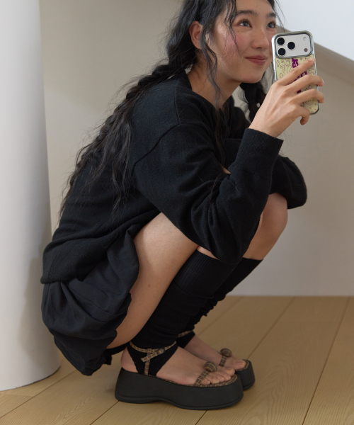 Gravity Platform Sandals