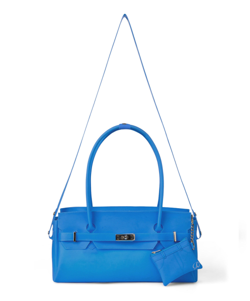 JELLY TWO-WAY BAG IN BLUE