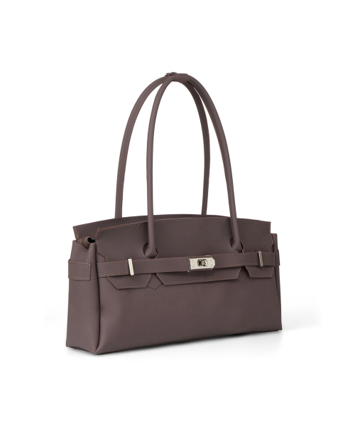 JELLY TWO-WAY BAG IN BROWN