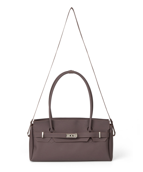 JELLY TWO-WAY BAG IN BROWN