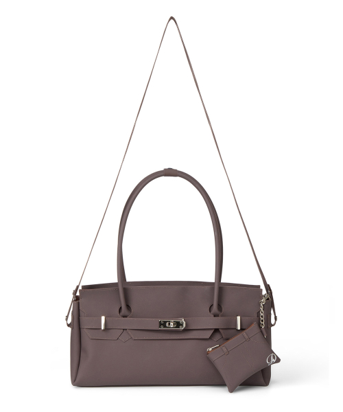 JELLY TWO-WAY BAG IN BROWN