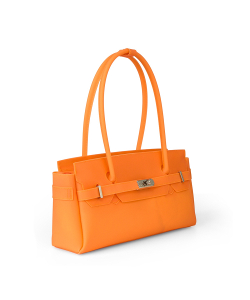 JELLY TWO-WAY BAG IN ORANGE