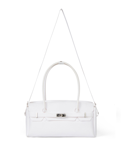 JELLY TWO-WAY BAG IN WHITE