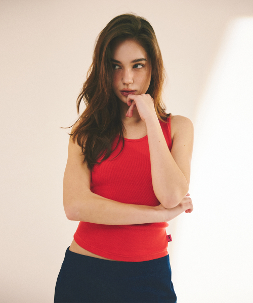 FIT RIB SLEEVELESS