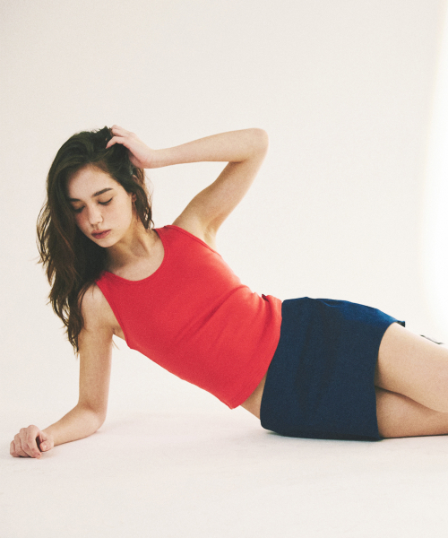 FIT RIB SLEEVELESS