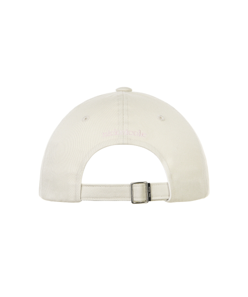 NN DOTCOM SIGNATURE BALL CAP_BEIGE PINK