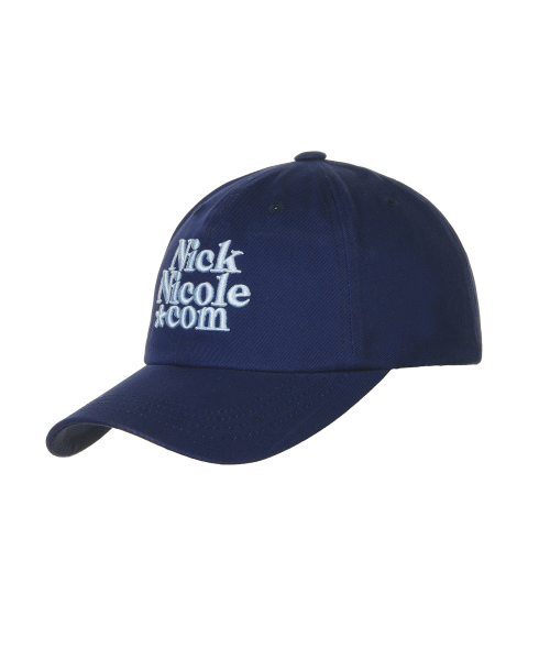 NN DOTCOM SIGNATURE BALL CAP_NAVY SKY BLUE