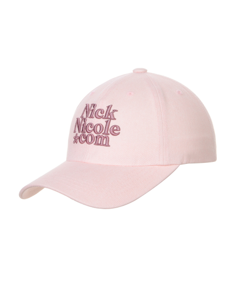 NN DOTCOM SIGNATURE BALL CAP_BABY PINK