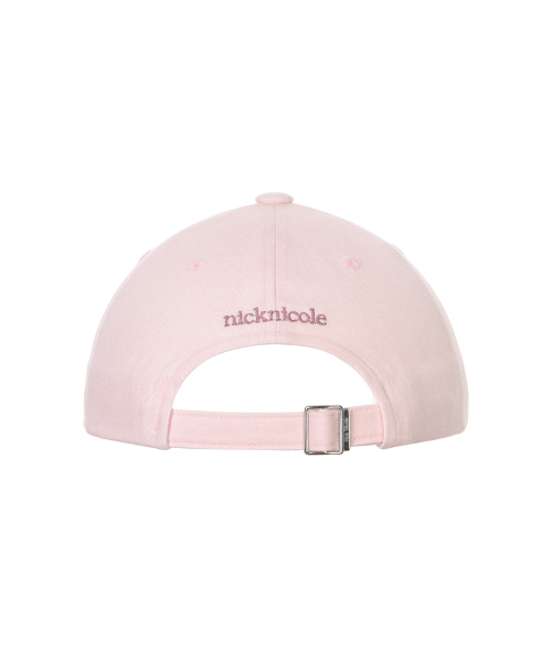 NN DOTCOM SIGNATURE BALL CAP_BABY PINK
