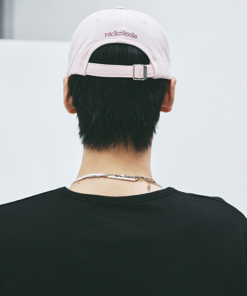 NN DOTCOM SIGNATURE BALL CAP_BABY PINK