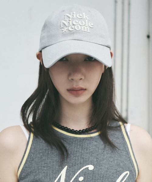 NN DOTCOM SIGNATURE BALL CAP_LIGHT GRAY
