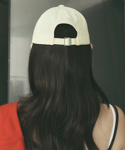 NN DOTCOM SIGNATURE BALL CAP_YELLOW CREAM