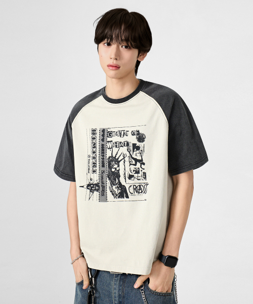 VTG PIGMENT ARTWORK T-SHIRT_TYPE 3