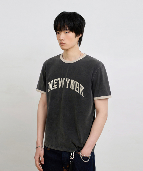 VTG PIGMENT ARTWORK RINGER T-SHIRT_TYPE 4
