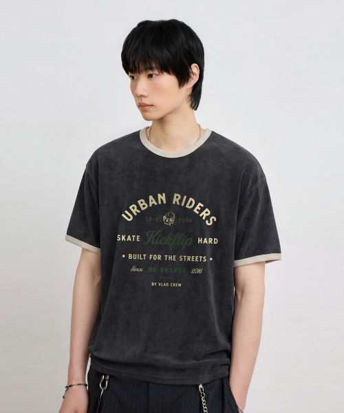 VTG PIGMENT ARTWORK RINGER T-SHIRT_TYPE 4