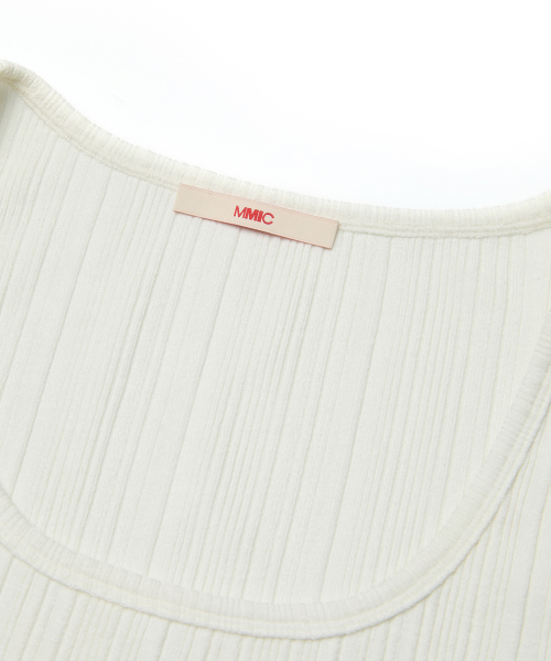 SQUARE CUT TANK (WHITE)