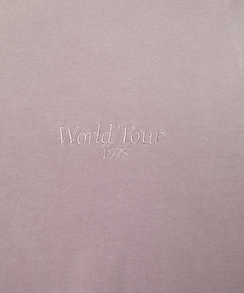WORLD TOUR TEE (RUSTY PINK)
