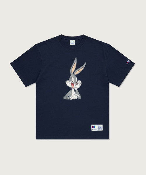 챔피온 X 루니툰즈 반팔 티셔츠 벅스버니 Navy