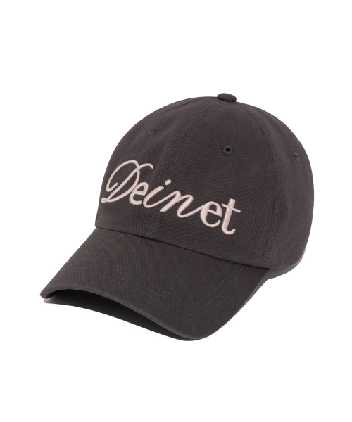 [YOON SOAP X DEINET] BALL CAP IN CHARCOAL