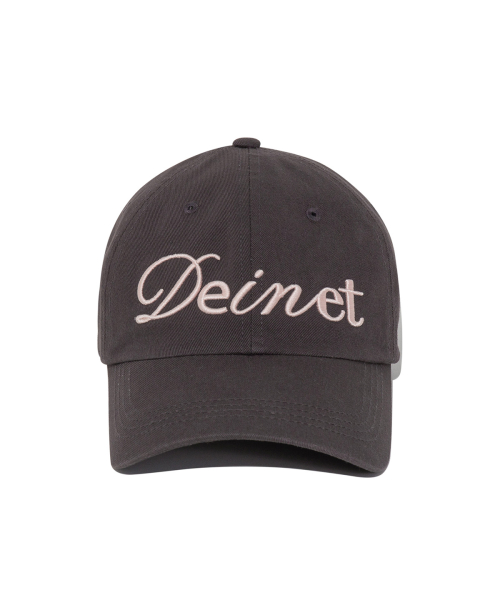 [YOON SOAP X DEINET] BALL CAP IN CHARCOAL