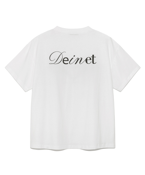 [YOON SOAP X DEINET] OVERSIZE T-SHIRT IN WHITE