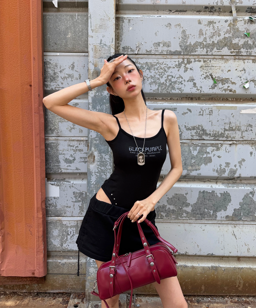 Cutout Body Suit_Black