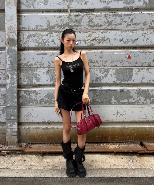 Cutout Body Suit_Black