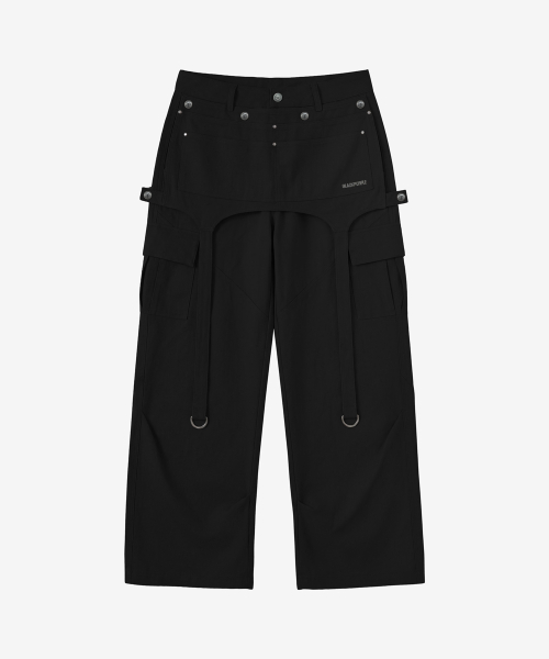Module Pocket Cargo Pants_Black