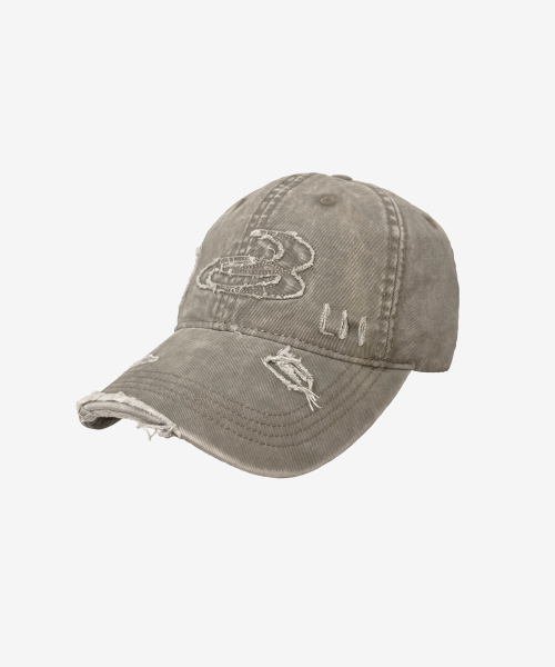 Offcut Distress Cap_Beige