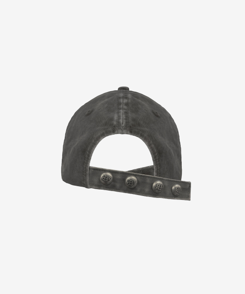Offcut Distress Cap_Charcoal