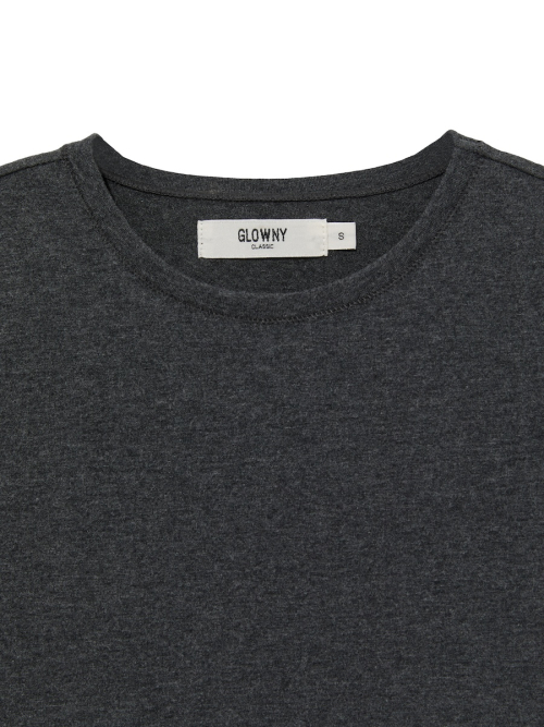 G SLIM TEE (CHARCOAL)