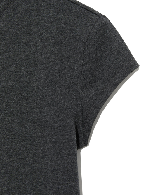 G SLIM TEE (CHARCOAL)