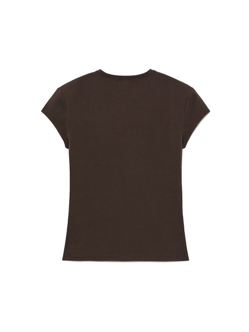 G SLIM TEE (BROWN)