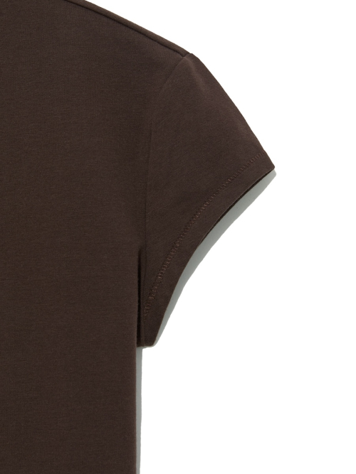 G SLIM TEE (BROWN)
