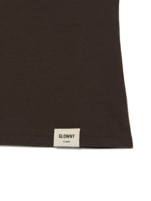 G SLIM TEE (BROWN)