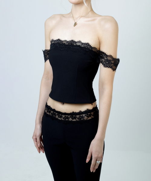 Lace Silhouette Top