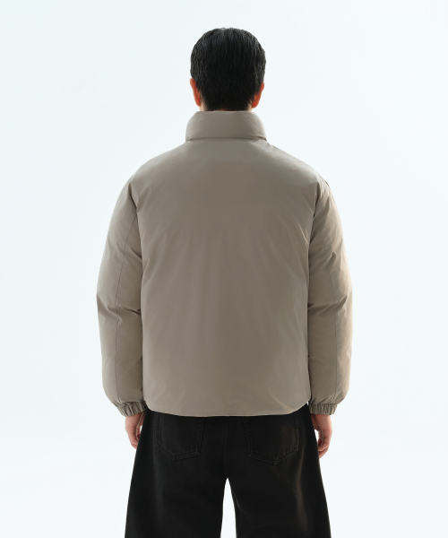 데일리 푸퍼 미니멀 숏 패딩 재킷