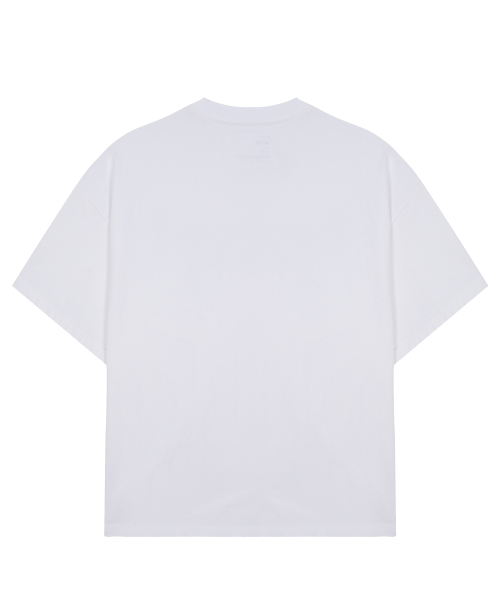 OPTIMISM OVERSIZED T-SHIRT / WHITE
