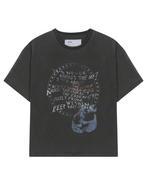 ROCKYSTAR VINTAGE OVERSIZED T-SHIRT / BLACK