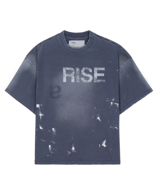 RISE VINTAGE OVERSIZED T-SHIRT / PURPLE