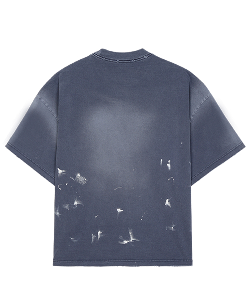 RISE VINTAGE OVERSIZED T-SHIRT / PURPLE