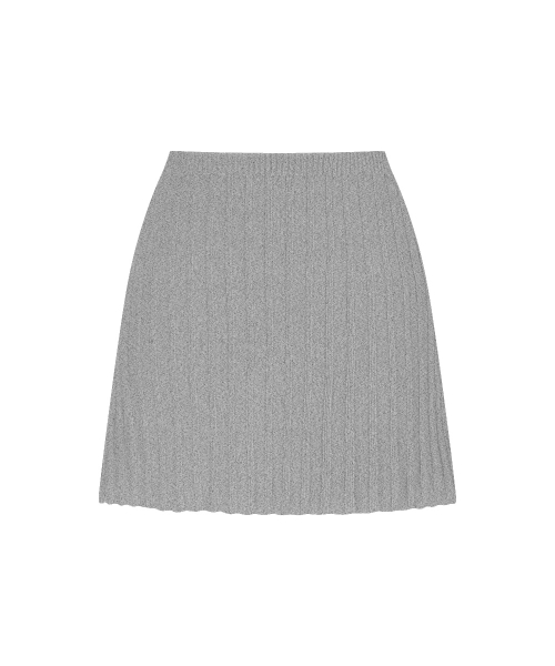 SIDE SLIT SKORT IN TENCEL