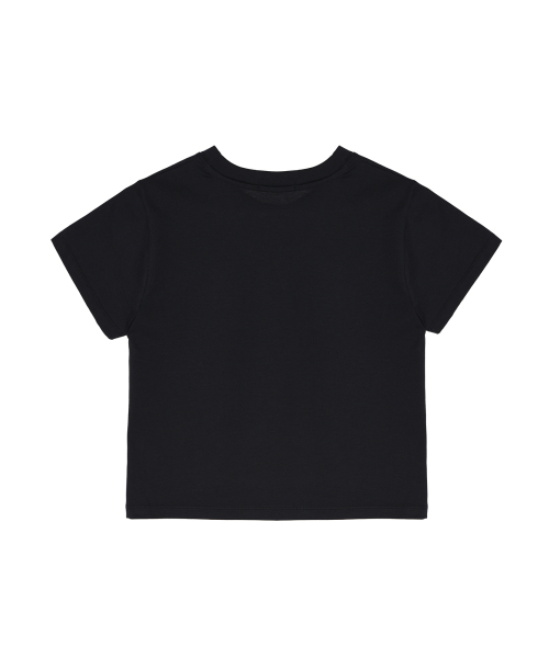 MINI BUTTERFLY GRAPHIC TOP_BLACK