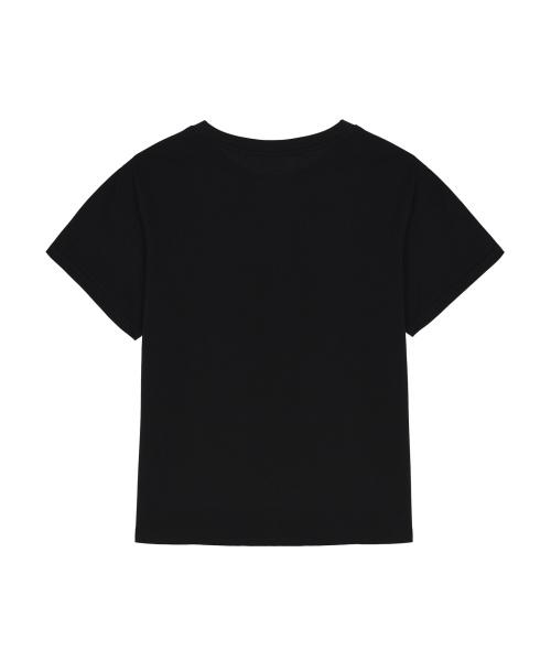 PASTEL BUTTERFLY GRAPHIC TOP_BLACK