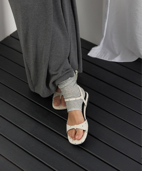 Polka Breeze Sandals