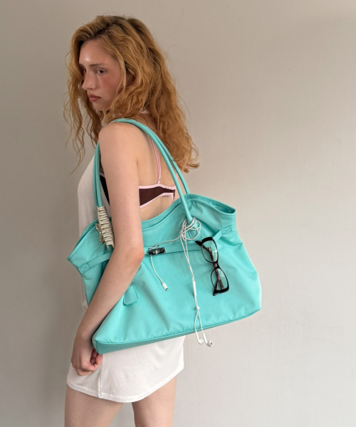 NYLON BIRKIN BAG (MINT)