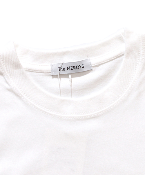 브리짓 타나카 콜라보 캣츠 반소매 티셔츠 - 화이트 / NFNYBT05WHITE